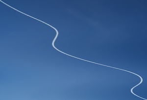 cielo, azzurro, curve, scia, bianco, linea, blu, curva, bianca, diagonale
